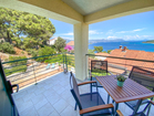 Balcony of the apartment Sunrise with a stunning sea view! - Luxury apartments Sunshine with pool, Korcula - 