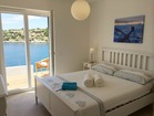 View from the cozy bedroom to the sea -  apartment by the sea, Korcula Island